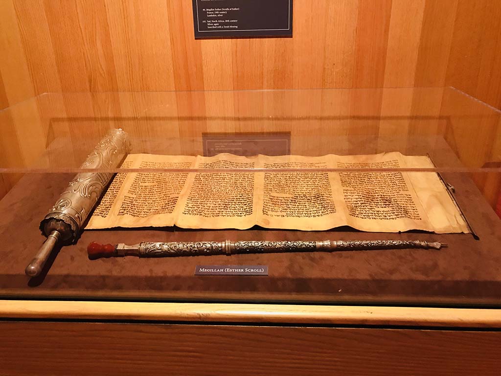 Megillah: France,19th century; Yad: Morocco, early 20th century